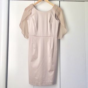 Donated🎀 NWT Champaign Cape-Back Dress Size 0